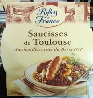 Mängden socker i Saucisses de Toulouse Aux lentilles vertes du Berry IGP