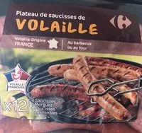 Mängden socker i Plateau De Saucisses Volaille