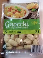 Mängden socker i Gnocchi Aux pommes de terre