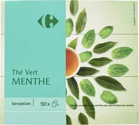 Mängden socker i Thé vert Menthe