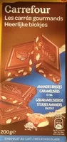 Mängden socker i Lait amandes caramelisees pointe de sel