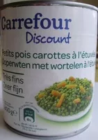 Mängden socker i Petits pois carottes à l'étuvée