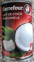 Mängden socker i Lait de coco