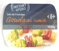 Mängden socker i Dés de GOUDA AU CUMIN