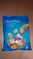 Mängden socker i Croûtons nature
