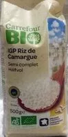 Mängden socker i Riz de Camargue semi-complet BIO