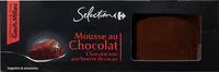 Mängden socker i Mousse au chocolat noir pur beurre de cacao