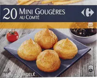 Mängden socker i 20 Mini gougères au Comté