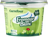 Mängden socker i Fromage blanc Nature