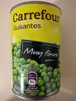 Mängden socker i Guisantes finos