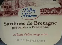 Mängden socker i Sardines de Bretagne préparées à l'ancienne à l'huile d'olive