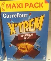 Mängden socker i CR'OCKS au chocolat au lait