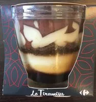 Mängden socker i Dessert Tiramisu
