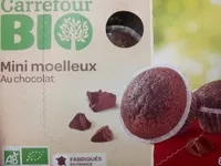 Mängden socker i Mini moelleux au chocolat