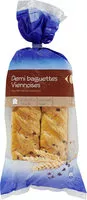 Mängden socker i Baguette viennoise aux pépites de chocolat