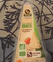 Mängden socker i Parmigiano Reggiano bio Bio