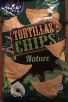 Mängden socker i Tortillas Chips Nature