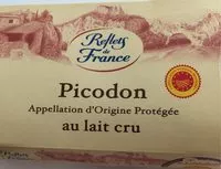 Mängden socker i Picodon AOP au lait cru
