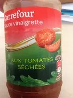 Mängden socker i Sauce vinaigrette aux tomates séchées