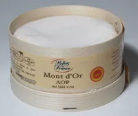Mängden socker i Mont d'Or AOP au lait cru (24% MG)