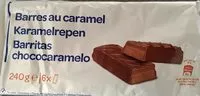 Mängden socker i Barres au caramel