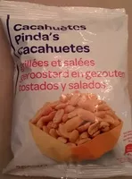 Mängden socker i Cacahuètes grillées & salées