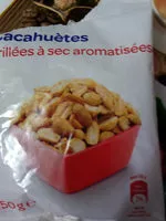 Mängden socker i Cacahuètes grillés a sec aromatisées