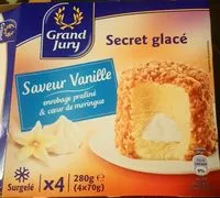 Mängden socker i Secret glacé, saveur vanille