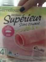Mängden socker i Jambon Supérieur sans Couenne sans antibiotiques