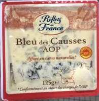 Mängden socker i Bleu des Causses AOP