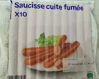Mängden socker i Saucisse cuite fumée