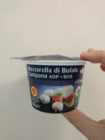 Mängden socker i Mozzarella di Buffala en billes