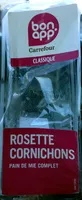 Mängden socker i Rosette cornichons pain de mie complet