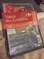 Mängden socker i Viande des Grisons
