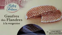 Mängden socker i Gaufres à la vergeoise