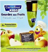 Mängden socker i FRUIT &Cie POMME POIRE
