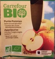 Mängden socker i Pomme sans sucre ajoutés