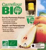 Mängden socker i Pomme Poire Sans sucres ajoutés*