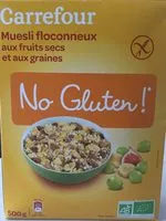 Mängden socker i Céréales bio fruits secs et graines No Gluten