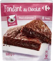 Mängden socker i Fondant au Chocolat