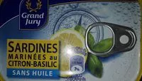 Mängden socker i Sardines marinées au citron basilic