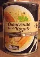 Mängden socker i Choucroute garnie Royale