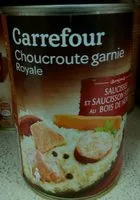 Mängden socker i Choucroute garnie royale