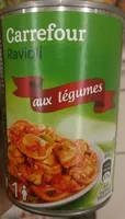 Mängden socker i Ravioli légumes
