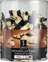 Mängden socker i Croustilles cafe chocolat blanc