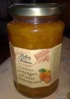 Mängden socker i Confiture d'orange de Corse et clémentines