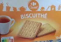 Mängden socker i Biscuithé