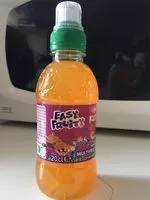 Mängden socker i Easy fruity multifruits