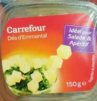 Mängden socker i Dés d'Emmental