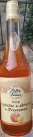 Mängden socker i Sirop de pêche & abricot de Provence
